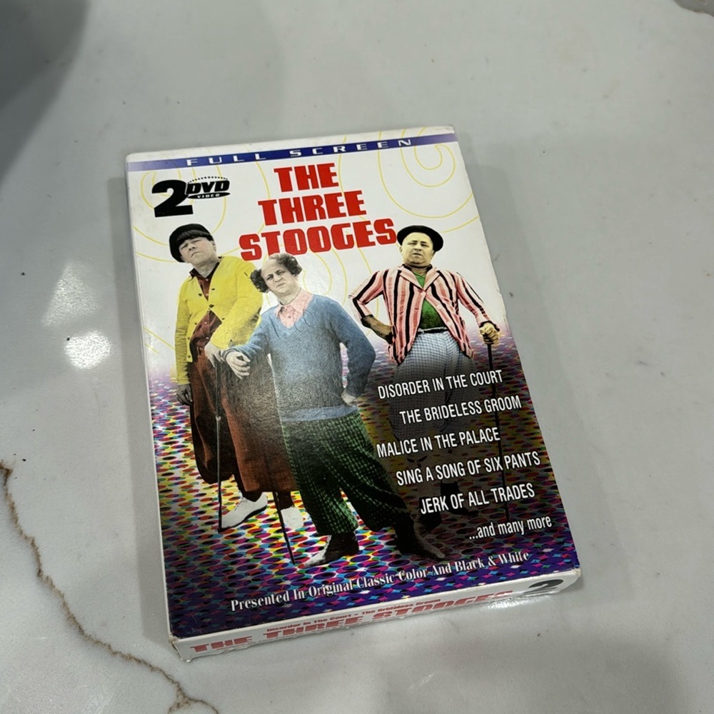 The Three Stooges - 2 Pack DVD TV Box Set